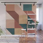 Maximalist Geometric 06A Wall Mural Gallery Image 1