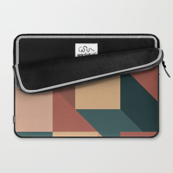 Maximalist Geometric 06A Laptop Sleeve Gallery Image 2