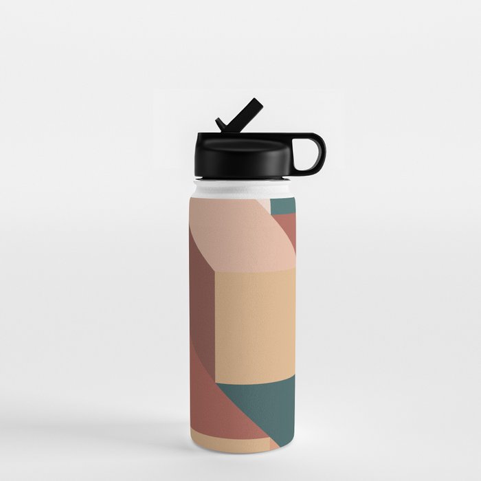 Maximalist Geometric 06A Water Bottle Gallery Image 1
