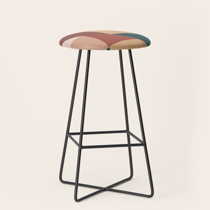 Maximalist Geometric 06A Stool Gallery Image 1