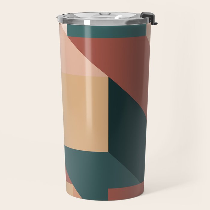 Maximalist Geometric 06A Travel Mug Gallery Image 2