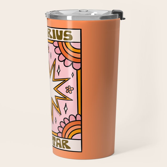 Aquarius Tarot Card Travel Mug Gallery Image 2
