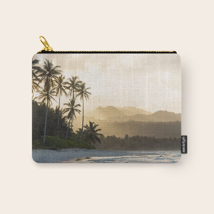 Another Day In Paradise - Tropical Beach Sunset Carry All Pouch Gallery Image 1