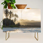 Another Day In Paradise - Tropical Beach Sunset Credenza Gallery Image 1
