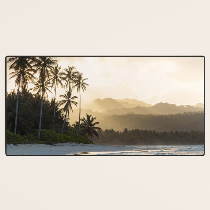 Another Day In Paradise - Tropical Beach Sunset Desk Mat Gallery Image 3