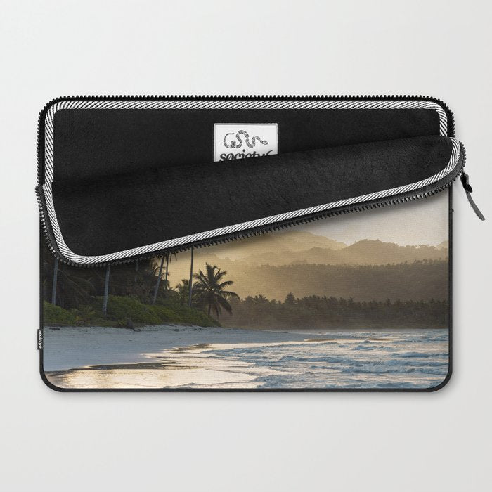Another Day In Paradise - Tropical Beach Sunset Laptop Sleeve Gallery Image 2