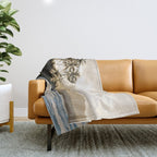 Another Day In Paradise - Tropical Beach Sunset Throw Blanket Gallery Image 1