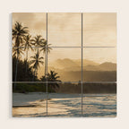 Another Day In Paradise - Tropical Beach Sunset Wood Wall Art Gallery Image 1