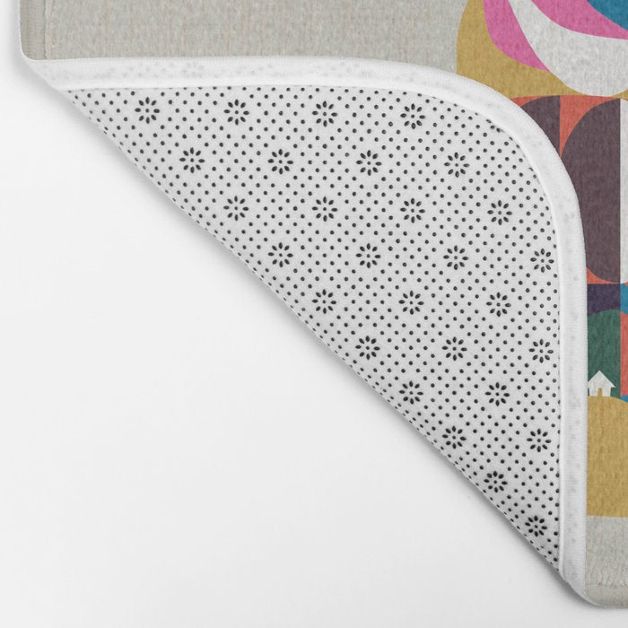 Nordic Pug Bath Mat Gallery Image 2