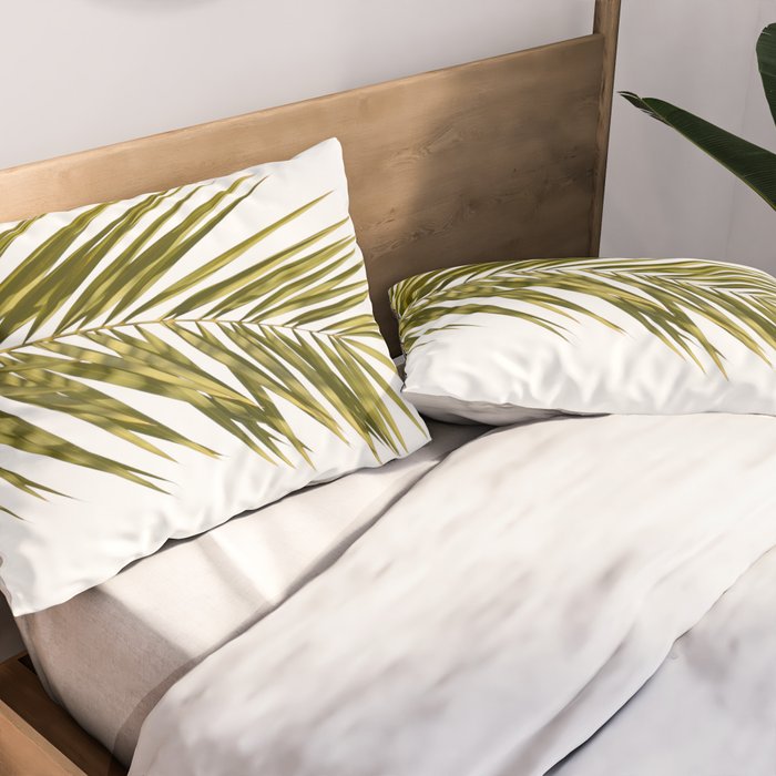Palm Leaves V Pillow Sham Gallery Image 2