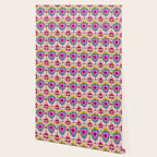 Hot Pink Sacred Hearts Wallpaper Gallery Image 2