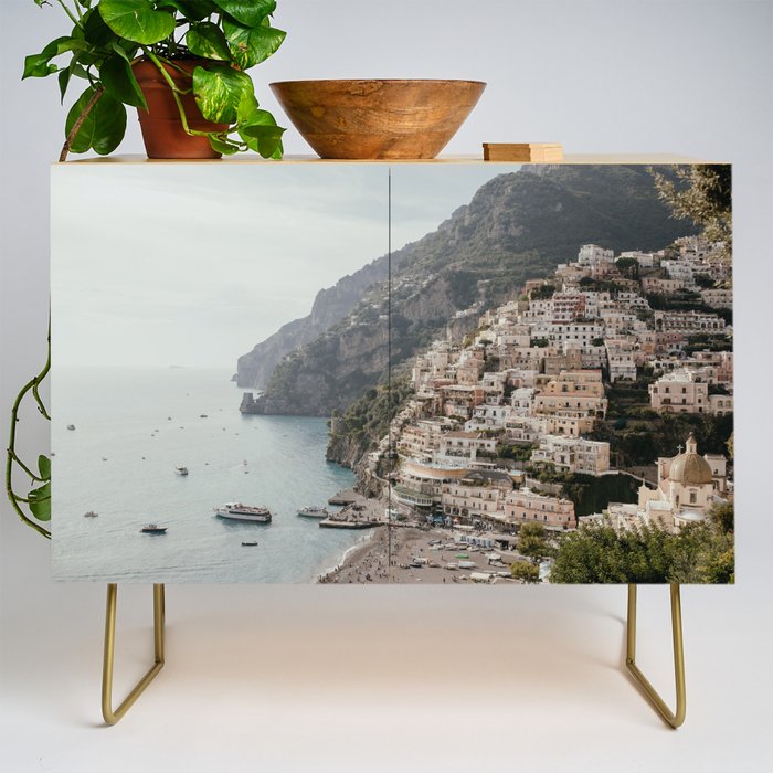 Positano Amalfi Coast Italy Credenza Gallery Image 1