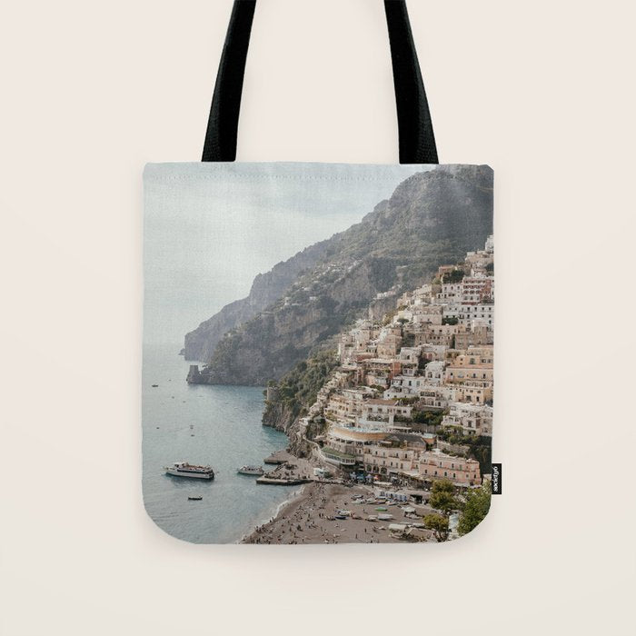 Positano Amalfi Coast Italy Tote Bag Gallery Image 1