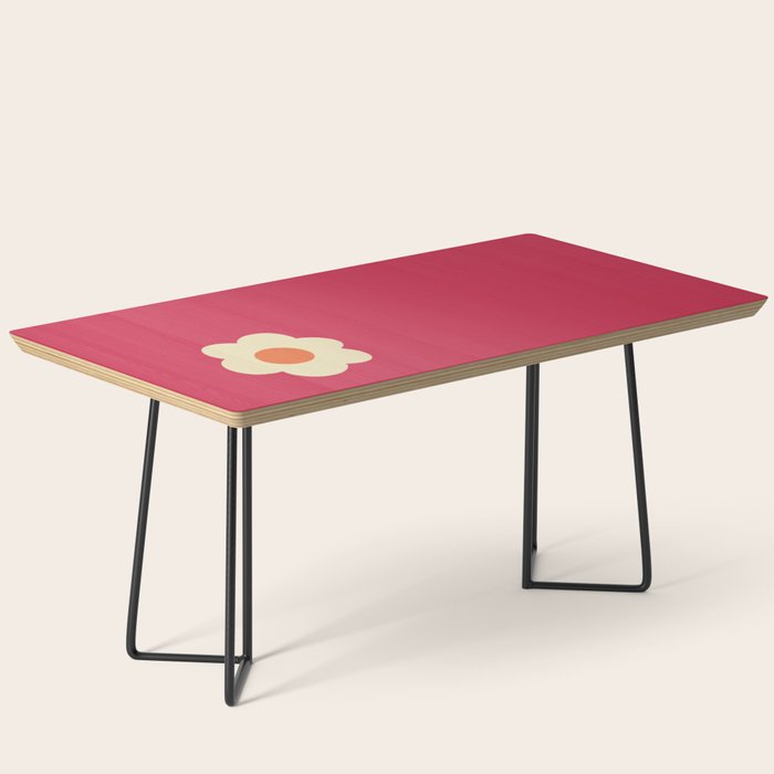 Magenta flower Coffee Table Gallery Image 1
