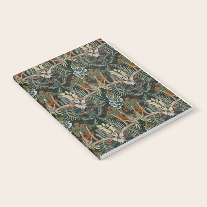 Whimsical Deer Antlers Notebook Gallery Image 2