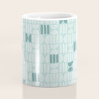 Bold Minimalism Teal Coffee Mug Gallery Image 4