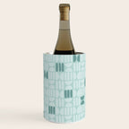 Bold Minimalism Teal Wine Chiller Gallery Image 1