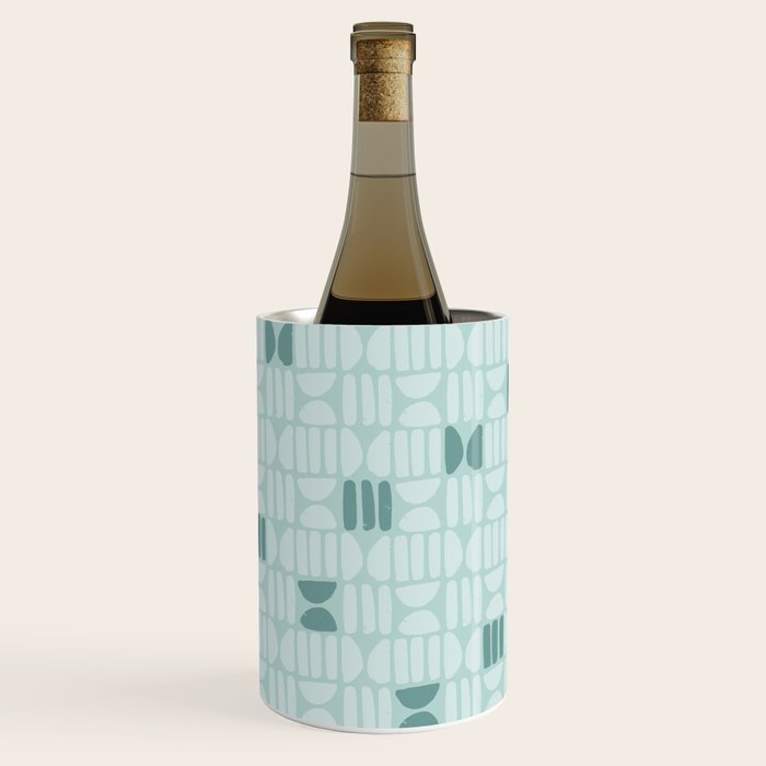 Bold Minimalism Teal Wine Chiller Gallery Image 3