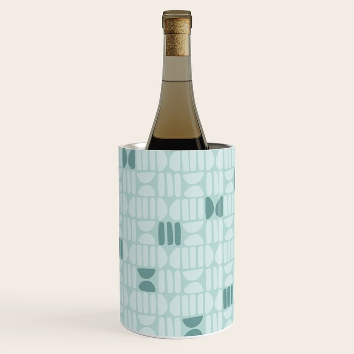 Bold Minimalism Teal Wine Chiller Gallery Image 2