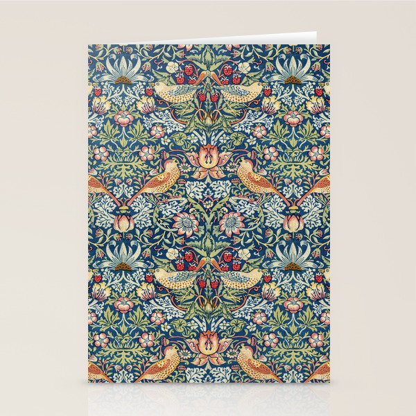 Strawberry Thief by William Morris, 1883 Stationery Card Gallery Image 1