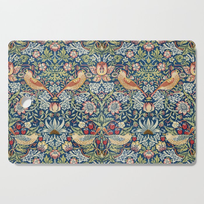 Strawberry Thief by William Morris, 1883 Cutting Board Gallery Image 1
