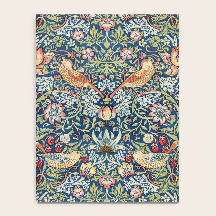 Strawberry Thief by William Morris, 1883 Notebook Gallery Image 4