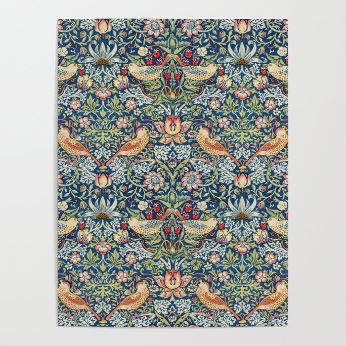 Strawberry Thief by William Morris, 1883 Poster Gallery Image 1