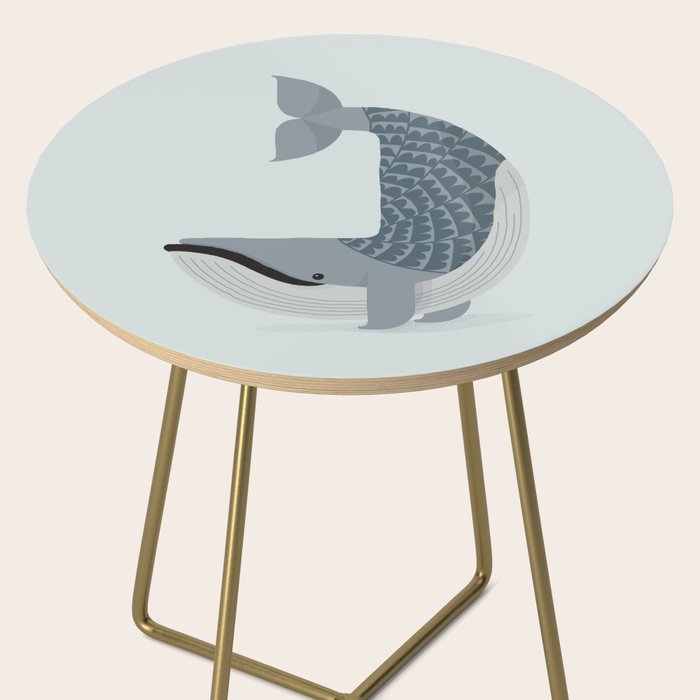 Whimsical Blue Whale Side Table Gallery Image 2