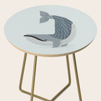 Whimsical Blue Whale Side Table Gallery Image 2