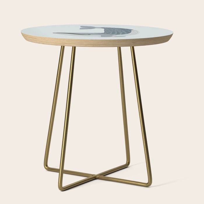 Whimsical Blue Whale Side Table Gallery Image 1