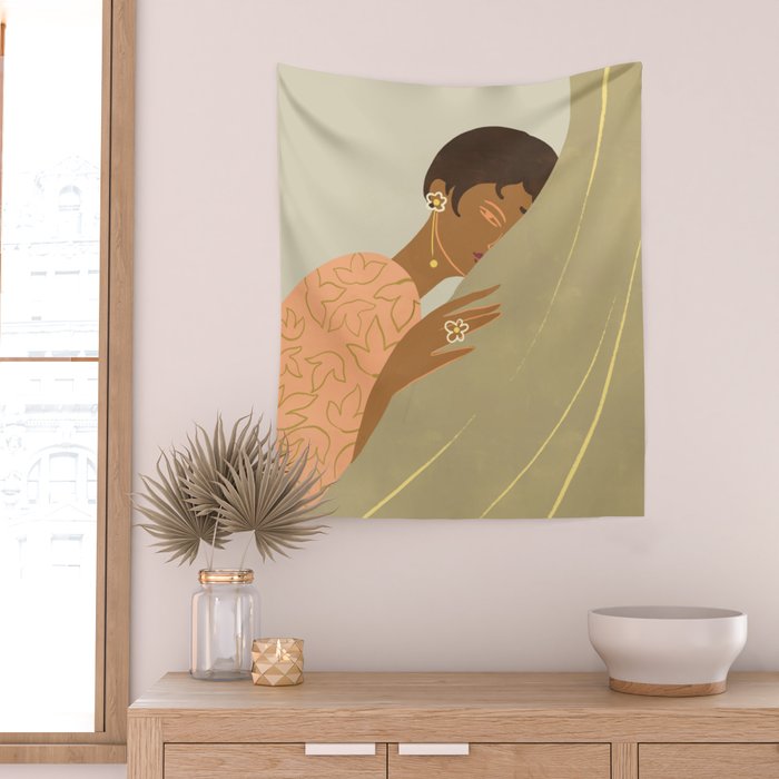 The Introvert Wall Tapestry Gallery Image 2