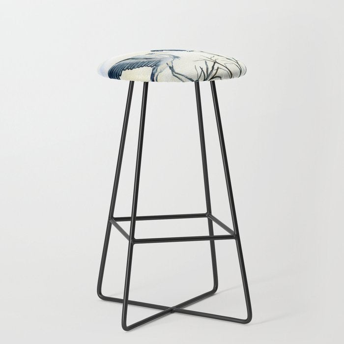 Couple of Great Blue Heron Stool Gallery Image 1