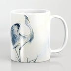 Couple of Great Blue Heron Coffee Mug Gallery Image 1