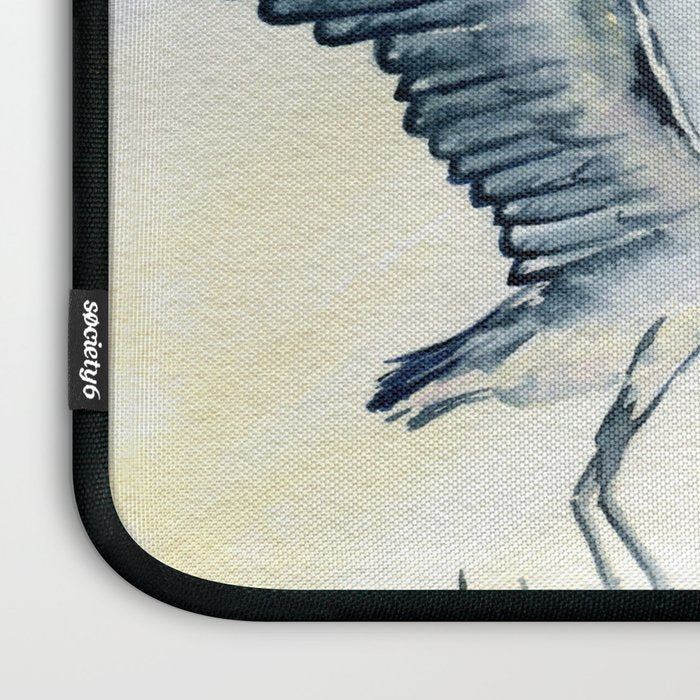 Couple of Great Blue Heron Laptop Sleeve Gallery Image 3