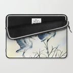 Couple of Great Blue Heron Laptop Sleeve Gallery Image 2