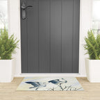 Couple of Great Blue Heron Welcome Mat Gallery Image 3