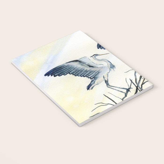 Couple of Great Blue Heron Notebook Gallery Image 3