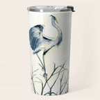 Couple of Great Blue Heron Travel Mug Gallery Image 2