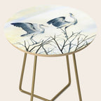 Couple of Great Blue Heron Side Table Gallery Image 2