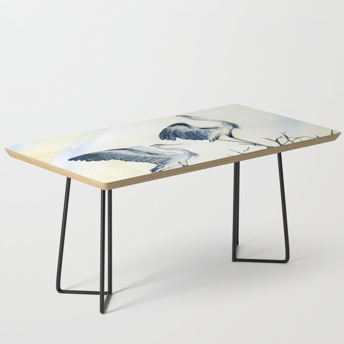 Couple of Great Blue Heron Coffee Table Gallery Image 1