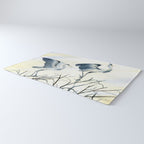 Couple of Great Blue Heron Rug Gallery Image 3