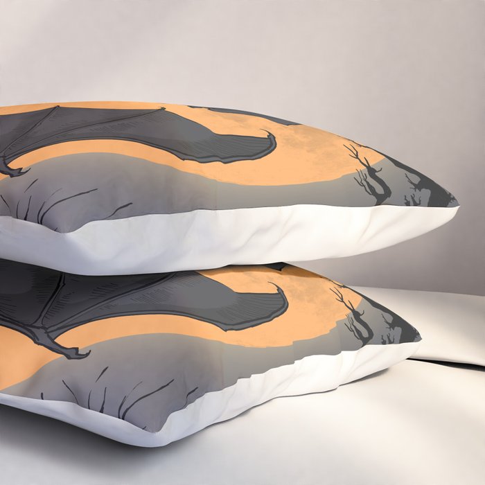 Halloween Moon Pillow Sham Gallery Image 3