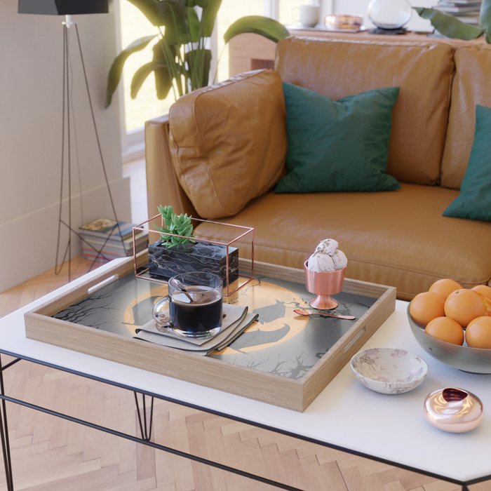 Halloween Moon Serving Tray Gallery Image 2