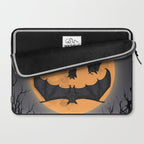 Halloween Moon Laptop Sleeve Gallery Image 2