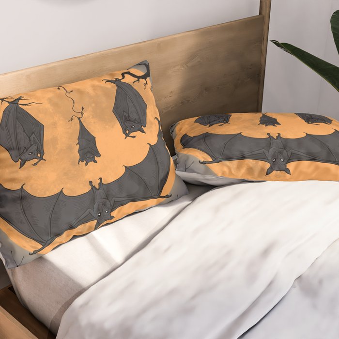Halloween Moon Pillow Sham Gallery Image 2