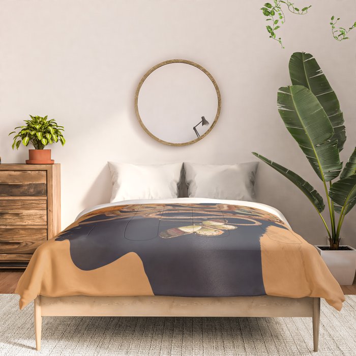 Snake and Butterflies Comforter Gallery Image 3