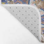 Leopard Cubs Starry Night Bath Mat Gallery Image 2