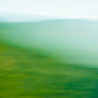 Mountains and Sea - green abstract nature photograph Coffee Mug Gallery Image 2