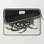 green beetle insect Laptop Sleeve Gallery Image 2