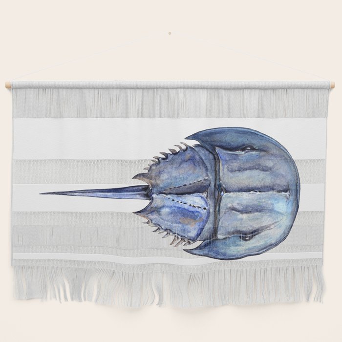 Blue Horseshoe Crab Wall Hanging Gallery Image 1
